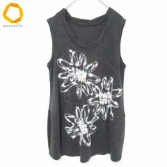 t.b ティービー センソユニコ チュニック ベスト ジレ 花モチーフ モヘヤ混 レディース [w971736]