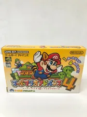 ＧＢＡ　スーパーマリオアドバンス4 取説状態難あり e+カード２枚あり→状態難あり 箱･取説あり 初期動作確認ＯＫ