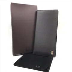 未使用品 Dunhill ダンヒル 長財布 財布 ウォレット カードケース ブラウン メンズ レザー ブランド 小物 プレゼント ギフト 箱付き k7084