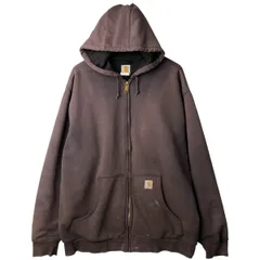 古着 カーハート Carhartt スウェットフルジップパーカー メンズXL相当/eaa596604