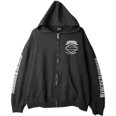 古着 ハーレーダビッドソン Harley-Davidson スウェットフルジップパーカー メンズXXL相当/eaa596982