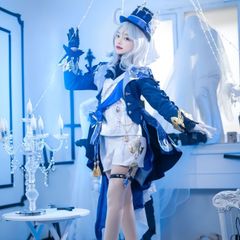 原神フォカロルス フォンテーヌ 水神 すいじん キャラクター コスプレセット フルセット コスプレ衣装 アクセサリー ウィッグ付き&靴追加購入可 コスチューム cosplay 演出服 舞台装 クリスマス 学園祭 プレゼント 化祭 ハロウイーン