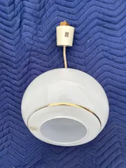 💡ジャンク品　２個セット　松下電工　60s〜70s ペンダントライト　National  ナショナル　レトロポップ　ランプ　照明器具　レア　レトロ　アンティーク　ビンテージ　当時物　家電のサムネイル