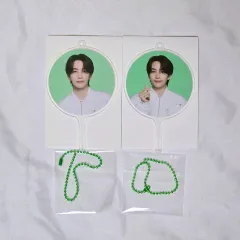フルセット SEVENTEEN(セブンティーン・セブチ) ジョンハン(JEONGHAN) ミニ うちわ キーホルダー FOLLOW TO SEOUL 日本 指ハート