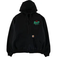 古着 訳あり特価 カーハート Carhartt Loose Fit アクティブジャケット ダックフルジップパーカー メンズXL相当/eaa586100