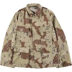 古着 民間品 迷彩柄 6C デザートチョコチップカモ B.D.U ミリタリージャケット USA製 メンズM相当/eaa585189