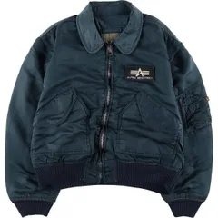 古着 90年代 民間品 アルファ ALPHA CWU-45/Pタイプ ミリタリー フライトジャケット USA製 メンズXL相当 ヴィンテージ/eaa572502