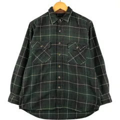 古着 フィールドアンドストリーム FIELD&STREAM 長袖 フランネルチェックシャツ メンズM相当/eaa590564