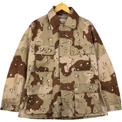 古着 米軍 DEFENSE PERSONNEL SUPPORT CENTER 迷彩柄 6C デザートチョコチップカモ B.D.U ミリタリージャケット MEDIUM-REGULAR/eaa592391