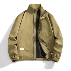 トラックジャケット メンズ 秋物 大きいサイズ ジャケット ミリタリー ジャンパー アウター ブルゾン 秋服 防寒 防風 2025 秋冬