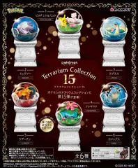 【新品・未開封】【外箱傷あり】リーメント ポケットモンスター ポケモン テラリウムコレクション15 BOX商品 全6種類