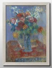 01484カミーユ ピサロ 花瓶 A3 サイズ ポスター アート おしゃれ 絵画 インテリア 北欧 イラスト マット紙 艶消し アートパネル 額 フレーム デザイン 壁掛け ギフト 新築祝い ディスプレイ 