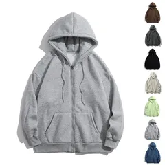 ジップアップパーカー メンズパーカー 秋服 トップス パーカー フード付き スウェット 防寒 長袖 2025 秋 秋物