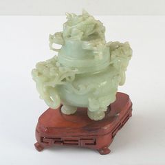 翡翠 瑪瑙 オニキス 天然石 象の置物 - メルカリ