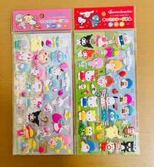 サンリオキャラクターズ キャラクターずかんシール2種セット