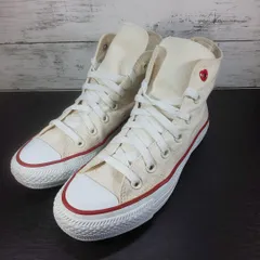 CONVERSE ALL STAR HEARTPATCH HI コンバース オールスター ハートパッチ ハイ 23.0cm ホワイト 白 キナリ 1707 L04584
