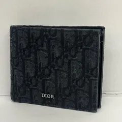 【加古川店】 中古 Dior | ディオール 二つ折り財布 12bo オブリークジャガード 【125】