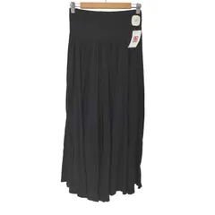 スリードッツ three dots ジャージーコレット ロングスカート レディース JPN：S 