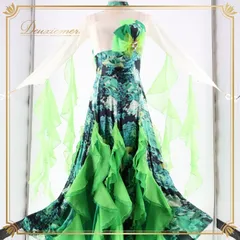 【極美品 日本製 社交ダンス衣装】 in the MOOD インザムード ドレス 美品 日本製 社交ダンス衣装】in the MOOD インザムード ド