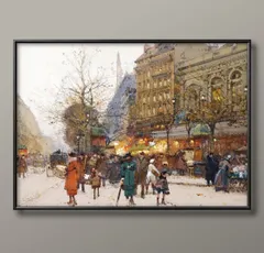 05378ウジェーヌ ガリエン＝ラルー A3 サイズ ポスター アート おしゃれ 絵画 インテリア 北欧 イラスト マット紙 艶消し アートパネル 額 フレーム デザイン 壁掛け ギフト 新築祝い ディスプレイ 