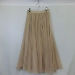 GRL グレイル ボリュームロングチュールスカート ピンク Mサイズ 〇□