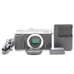 ■極上品■ FUJIFILM X-E1 ボディ シルバー ミラーレス一眼レフカメラ 富士フィルム