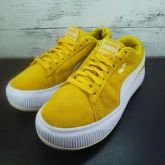 PUMA SUEDE MAYU プーマ スウェード マユ 24.5cm イエロー 黄 380686-11 L04851