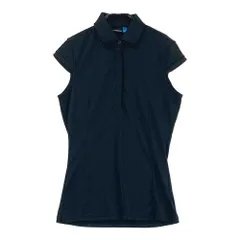 サイズ：S J.LINDEBERG ジェイリンドバーグ  ノースリーブポロシャツ  ブラック系 [240101542868] ゴルフウェア レディース ストスト