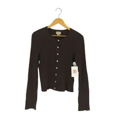 ポロジーンズカンパニーラルフローレン POLO JEANS COMPANY RALPH LAUREN ケーブル編み ノーカラー ニットカーディガン レディース import：L 