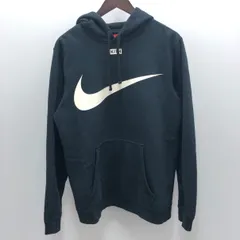【中古品】NIKE ナイキ KITH×NIKE BIG SWOOSH HOODIE キス コラボ  ビッグ スウッシュ プリント プルオーバー スウェット パーカー (fuz) 【142-250620-SU-08-tom】