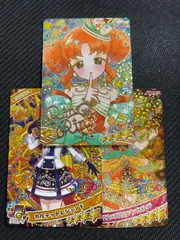 ひみつのアイプリ ５弾 星４ リンリン ３種類セット カルテットレジェンド メロディバズリウムアンサンブルオレンジ サイン