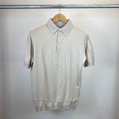 JOHN SMEDLEY ポロシャツ Lサイズ エクリュ - メルカリ