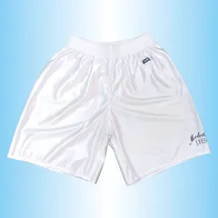 【値下げ品・新品】OLEES　ハーフパンツ　ホワイト　後ろポケット　サッカーパンツ　男女兼用　丈短め　アウトレット品　在庫限り　（旧）本太中学校【在庫限り】