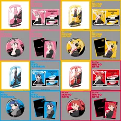 ✨値下げ✨「ぼっち・ざ・ろっく！」後藤ひとり 伊地知虹夏 山田リョウ 喜多郁代 16点セット（アクリルイヤホンスタンド・アクリルスタンド・缶バッジ・A4クリアファイル各4種）