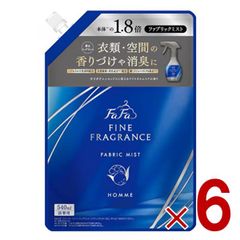 파파 파인후레그란스 패브릭 미스트 옴 리필용 540ml 리필 FaFa HOMME 리필용 6개