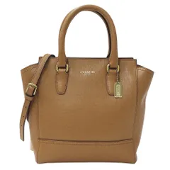 コーチ COACH バッグ レディース ブランド ハンドバッグ ショルダーバッグ 2way レザー ブラウン おしゃれ 斜め掛け 【中古】