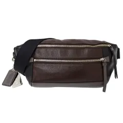 コーチ COACH バッグ レディース ブランド ボディバッグ ウエストバッグ レザー ブラウン ベルトバッグ おしゃれ 【中古】
