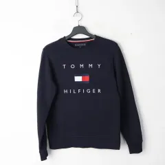 90/トミーヒルフィガー ロゴ 起毛 スウェット