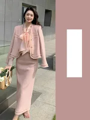 スカートスーツ レディース 入学式 スーツ ママ ツイード セットアップ 秋冬 ツイード ジャケット タイトスカート スーツ フォーマルスーツ上下セット ママスーツ レディース 入園 入学式 卒園卒業式 七五三 20代 30代  40代 30代 xxf06