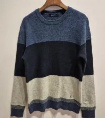 ビーンポール バイカラー ニット セーター