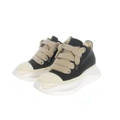 ダークシャドウ DRKSHDW リックオウエンス 25SS JUMBO LACE ABSTRACT LOW BLACK/MILK/MILK ローカットスニーカー 靴 41 ブラック 黒 DU01E3845のサムネイル