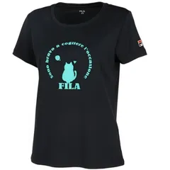 専用  FILA  フィラ  テニス  ウェア  シャツ   Мサイズ  新品未使用  黒ミントグリーン