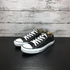 CONVERSE CANVAS ALL STAR OX キャンバス オールスター ブラック 黒 24.5cm レディース スニーカー L02377