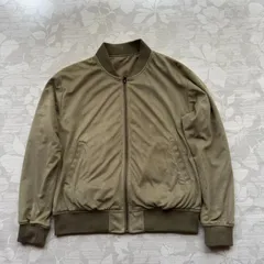 niko and... ニコアンド リバーシブルブルゾン MA-1タイプ フェイクスエード カーキ サイズ4