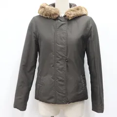 ITE855636NBO ’S Max Mara Sマックスマーラ 中綿 ブルゾン ジャケット ムートン ブラウン レディース サイズ 38 アウターのサムネイル