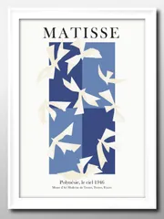 11607アンリ マティス マチス フライングバード A3 サイズ ポスター アート おしゃれ 絵画 インテリア 北欧 イラスト マット紙 艶消し アートパネル 額 フレーム デザイン 壁掛け ギフト 新築祝い ディスプレイ 