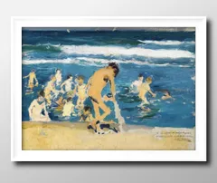 11650ホアキン ソローリャ Study For Sad Inheritance A3 サイズ ポスター アート おしゃれ 絵画 インテリア 北欧 イラスト マット紙 艶消し アートパネル 額 フレーム デザイン 壁掛け ギフト 新築祝い ディスプレイ