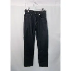 UNIQLO ユニクロ スリムストレートハイライズジーンズ ブルー サイズ22 〇□