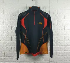 85 THE NORTH FACE ザ・ノース・フェイス 起毛 ハーフジップTシャツ