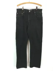 古着 00s Levi's 505-0260 サルファ ブラック デニム パンツ ジーンズ スリム W33 L31 